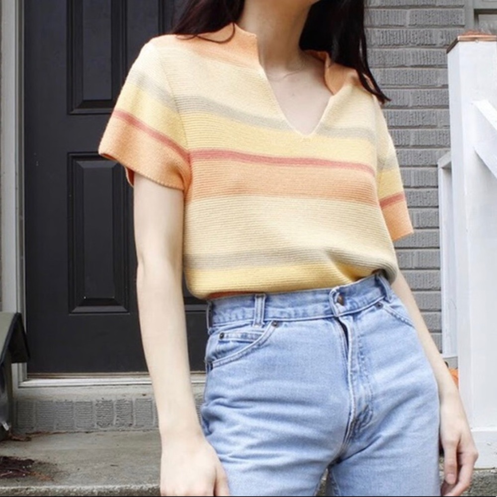 Vintage Knit Blouse